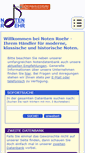 Mobile Screenshot of noten-roehr.de
